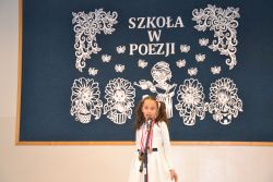 Szkolny Konkurs Recytatorski „Szkoła w poezji”