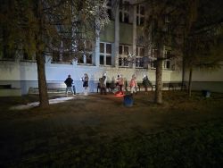 Projekt „Bullerbyn w Łysomicach” i klasowa nocowanka w szkole