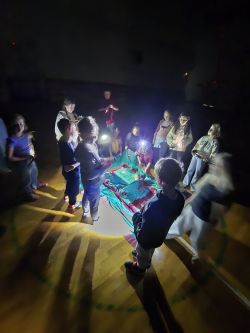 Projekt „Bullerbyn w Łysomicach” i klasowa nocowanka w szkole