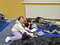 Projekt „Bullerbyn w Łysomicach” i klasowa nocowanka w szkole