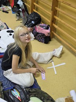 Projekt „Bullerbyn w Łysomicach” i klasowa nocowanka w szkole