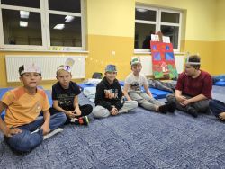 Projekt „Bullerbyn w Łysomicach” i klasowa nocowanka w szkole