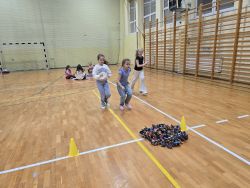 Projekt „Bullerbyn w Łysomicach” i klasowa nocowanka w szkole