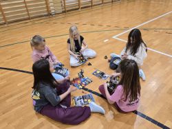 Projekt „Bullerbyn w Łysomicach” i klasowa nocowanka w szkole