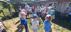 Wycieczka klas 0a i 0b do Wioski Ginących Zawodów w Koronowie