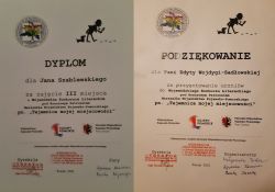Nagroda w Wojewódzkim Konkursie Literackim
