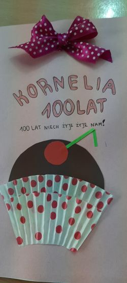 Kartka urodzinowa dla Kornelii