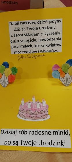 Kartka urodzinowa dla Kornelii