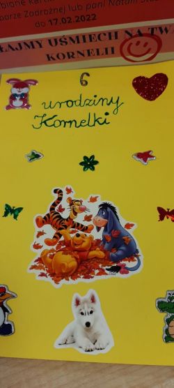 Kartka urodzinowa dla Kornelii