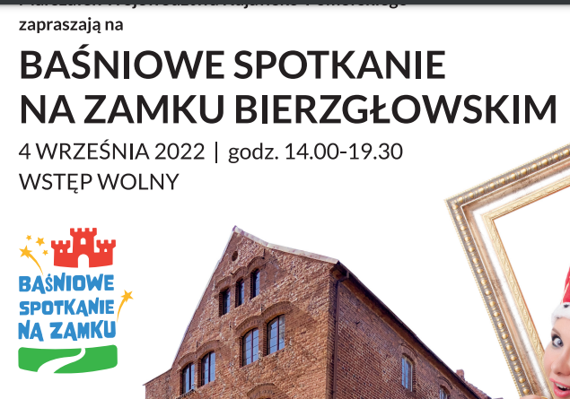 Baśniowe spotkania na Zamku Bierzgłowskim