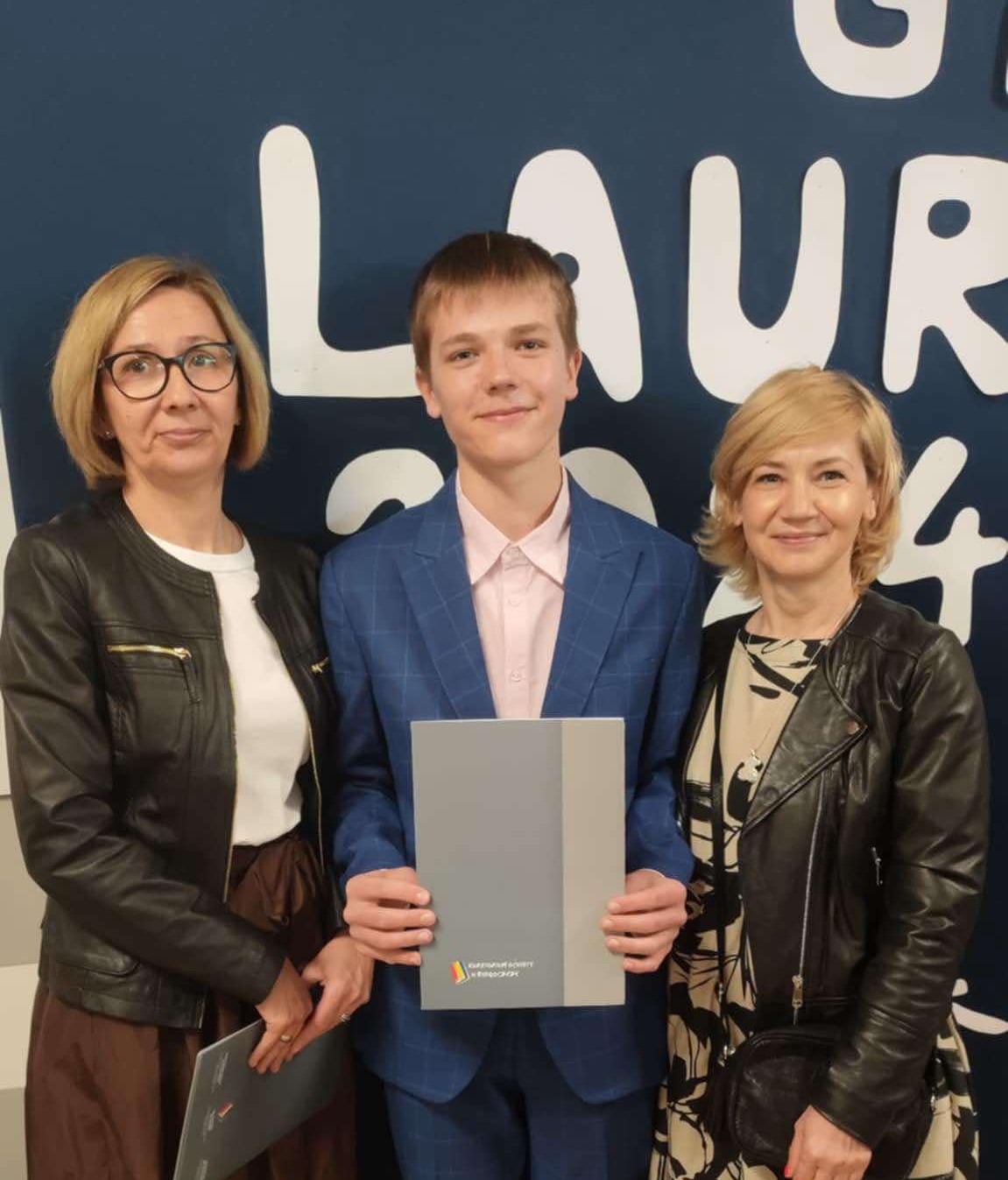 Tytuł Laureata dla Nikodema Wojciechowskiego