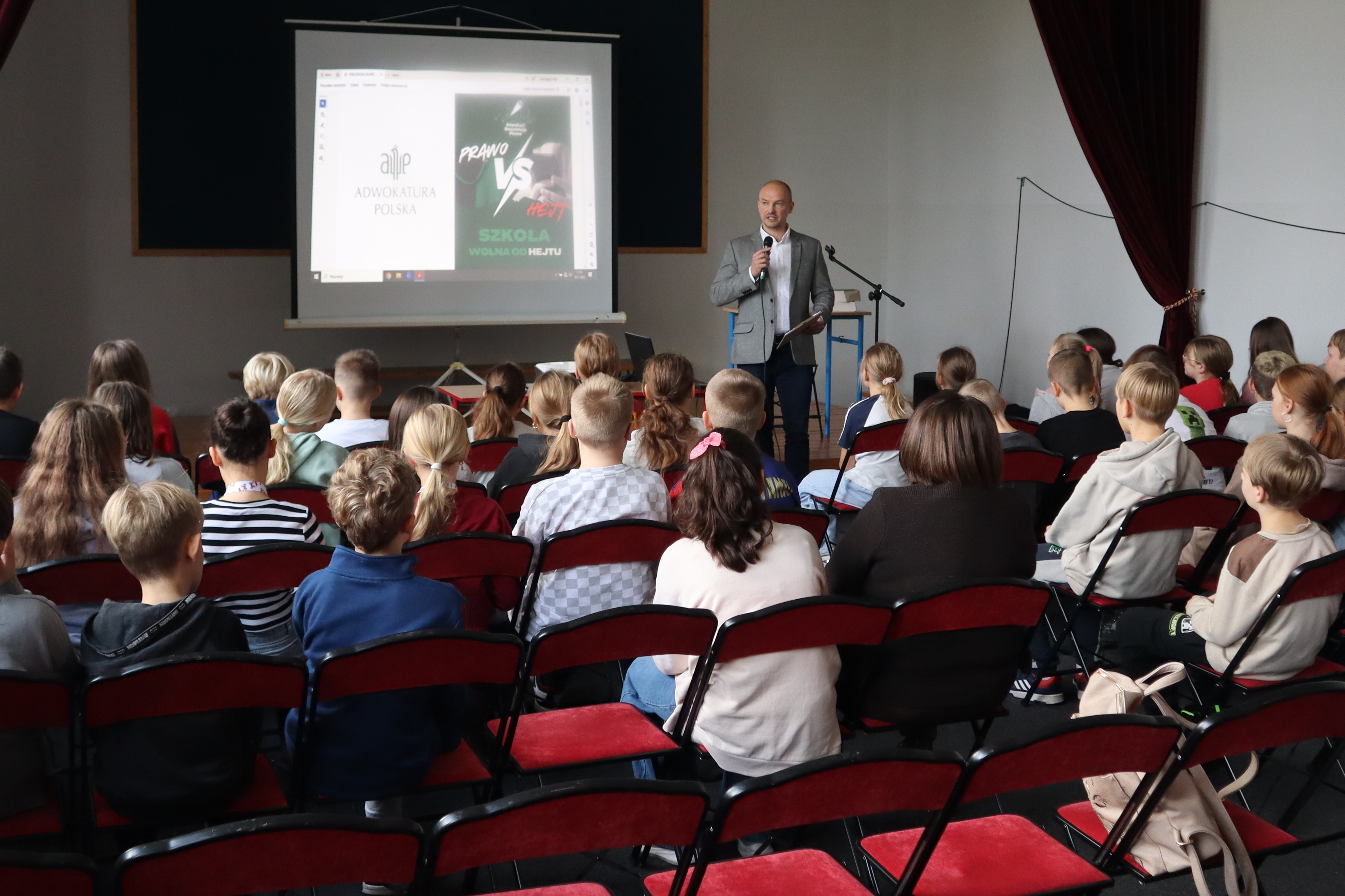 Spotkanie z adwokatem w ramach akcji „Prawo vs. Hejt. Szkoła wolna od Hejtu”