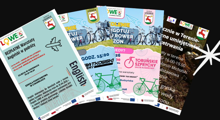 Harmonogram warsztatów w kwietniu - LOWE